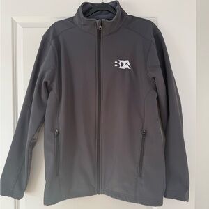 Men's Performance Jacket in Charcoal Gray